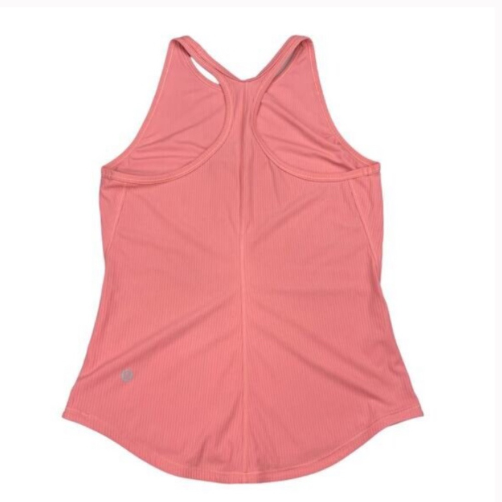 Lululemon Base Pace Ribbed Tank Top in Raspberry Cream.  Size 4.  Pristine. - Picture 7 of 7